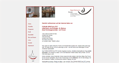 Desktop Screenshot of forum-spiritualitaet-erlangen.de